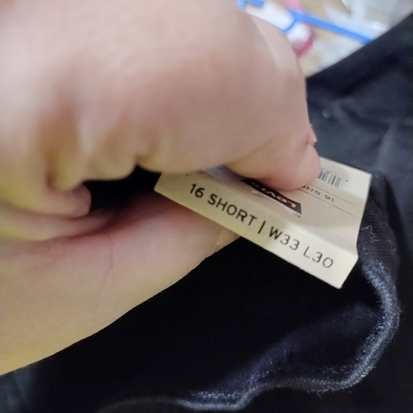 Levis Plus Size Classic Bootcut Black Casual Western Festival Cowgirl Jean Sz16S - Picture 9 of 9